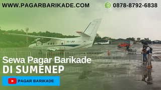 Sewa Pagar Barikade di Sumenep 087887926838