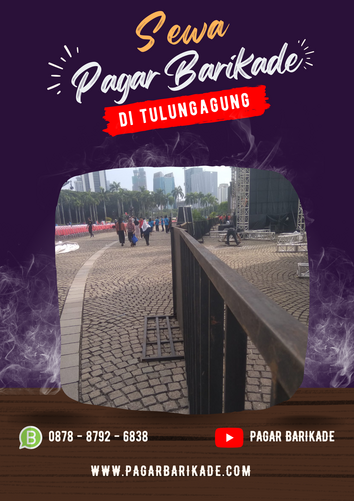 sewa pagar barikade tulungagung