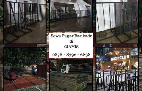 Sewa Pagar Barikade Di Ciamis 087887926838