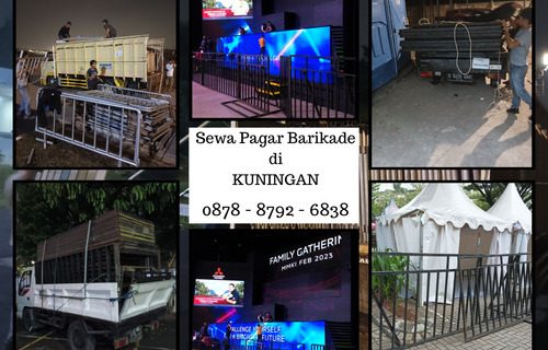Sewa Pagar Barikade di Kuningan 087887926838