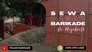 Sewa Pagar Barikade di Mojokerto 087887926838