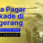 Sewa Pagar Barikade di Tangerang 087887926838