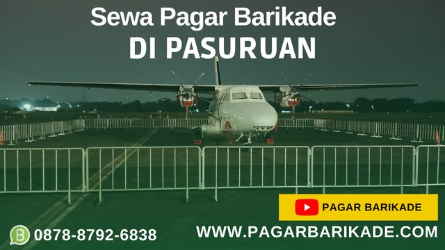sewa pagar barikade pasuruan