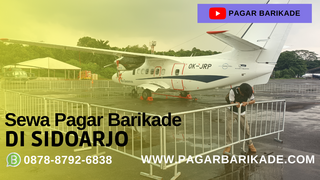 sewa pagar barikade sidoarjo