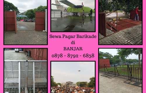 Sewa Pagar Barikade di Banjar 087887926838