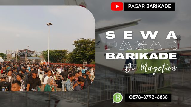 sewa pagar barikade magetan