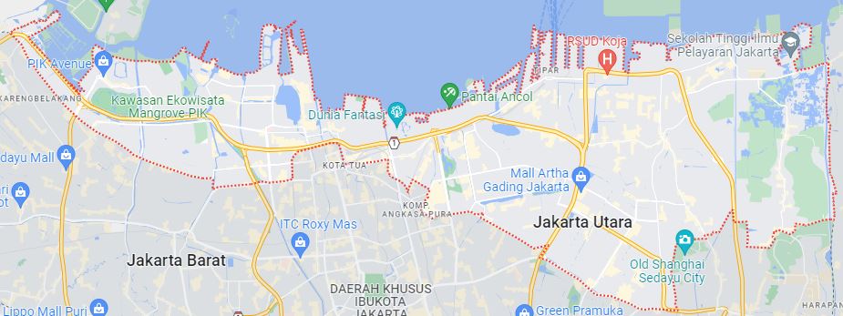 sewa pagar barikade di jakarta utara