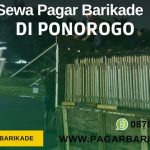 Sewa Pagar Barikade di Ponorogo 087887926838