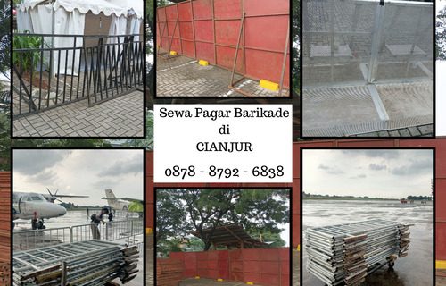 Sewa Pagar Barikade di Cianjur 087887926838