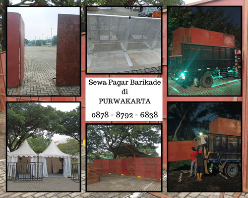 sewa pagar barikade purwakarta