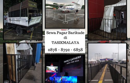 Sewa Pagar Barikade di Tasikmalaya 087887926838